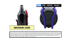 Desktop Screenshot of growlercage.com